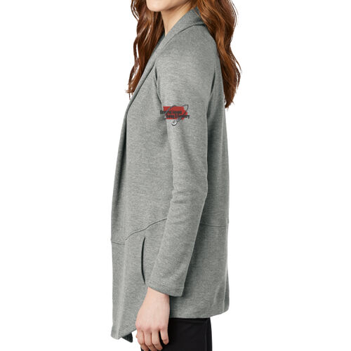 Central Iowa Towing - Ladies Interlock Cardigan Thumbnail