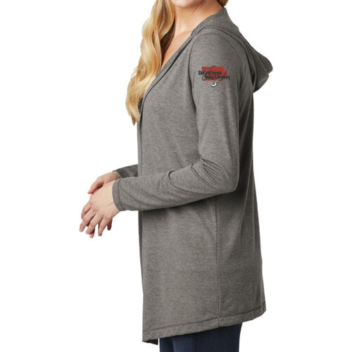 Central Iowa Towing - ® Women's Perfect Tri ® Hooded Cardigan Thumbnail