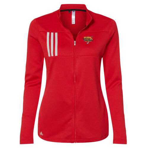 Central Iowa Towing - Women's 3-Stripes Double Knit Full-Zip Thumbnail