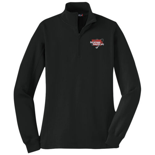 Central Iowa Towing - Ladies 1/4 Zip Sweatshirt Thumbnail