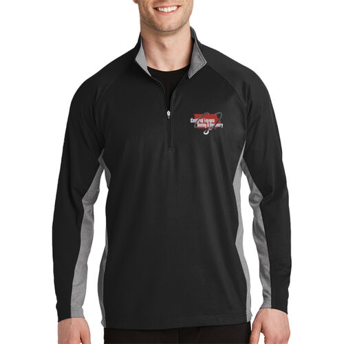 Central Iowa Towing - Sport Wick ® Stretch Contrast 1/2 Zip Pullover Thumbnail