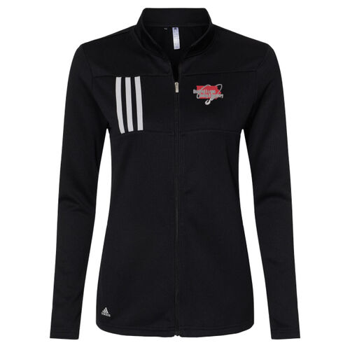 Central Iowa Towing - Women's 3-Stripes Double Knit Full-Zip Thumbnail