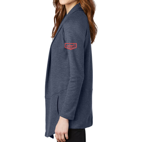 Roy's Towing - Ladies Interlock Cardigan Thumbnail