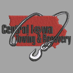 Central Iowa Towing - Women's 3-Stripes Shoulder Sport Shirt Design