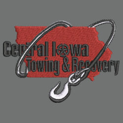 Central Iowa Towing - Ladies Dri FIT Vertical Mesh Polo Design