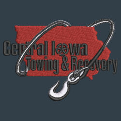 Central Iowa Towing - Ladies Puffy Vest Design