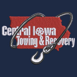 Central Iowa Towing - Ladies Sport Wick ® Stretch Contrast 1/2 Zip Pullover Design