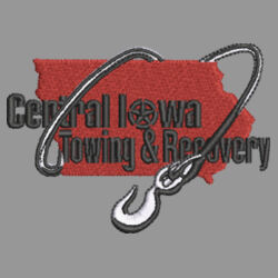 Central Iowa Towing - ® Women's Perfect Tri ® Hooded Cardigan Design