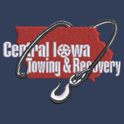 Central Iowa Towing - Women's ClimaLite 3-Stripes French Terry Full-Zip Jacket Design