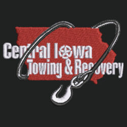 Central Iowa Towing - Ladies 1/4 Zip Sweatshirt Design
